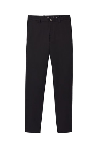 Pantalón regular fit - Negro