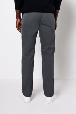 Pantalón regular fit - Gris oscuro