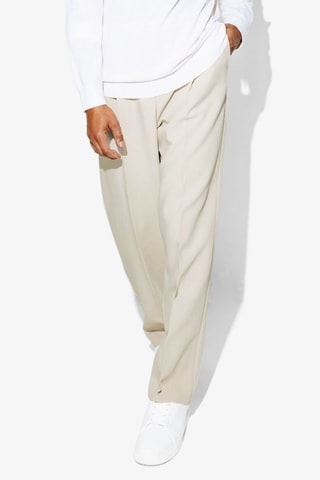 Pantalón ancho - Beige