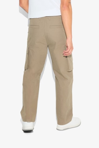 Pantalón ancho - Beige