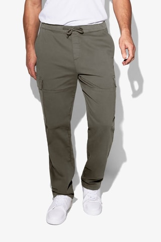 Pantalón recto - Gris oscuro