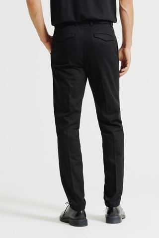 Pantalón regular fit - Negro