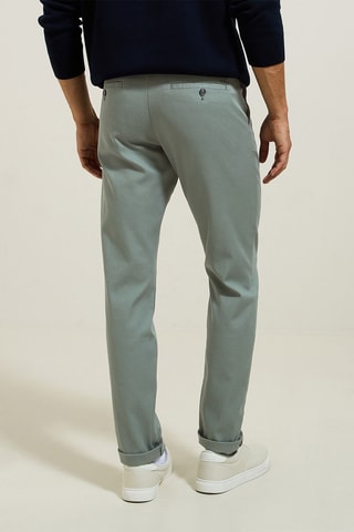 Pantalón chino slim fit - Verde