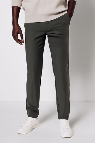 Pantalón slim fit - Topo