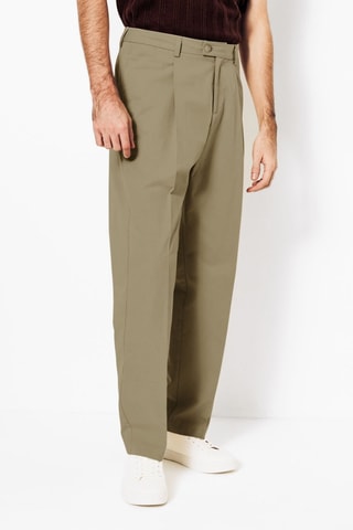 Pantalón ancho - Topo