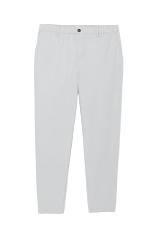 Pantalón ancho - Gris claro