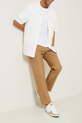 Pantalón chino - Beige
