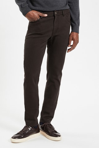 Pantalón slim - Negro