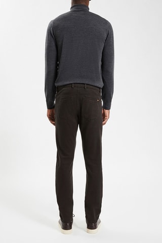 Pantalón slim - Negro