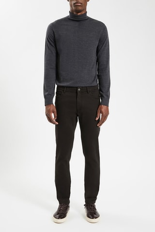 Pantalón slim - Negro