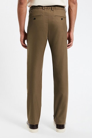 Pantalón slim fit - Camel
