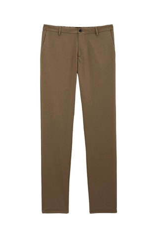 Pantalón slim fit - Camel