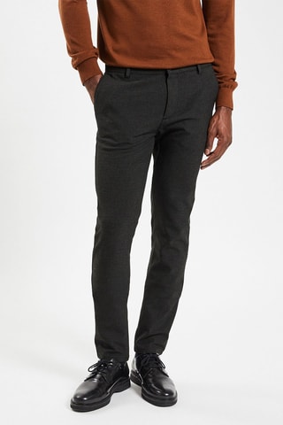 Pantalón chino slim fit - Antracita