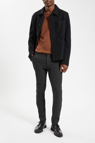 Pantalón chino slim fit - Antracita