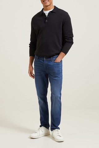 Vaquero slim fit  - Azul -­ Largo 34