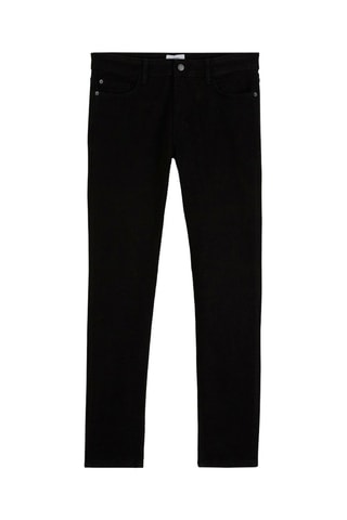 Vaquero skinny fit de algodón orgánico - Negro