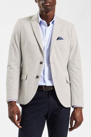 Chaqueta slim fit - Gris