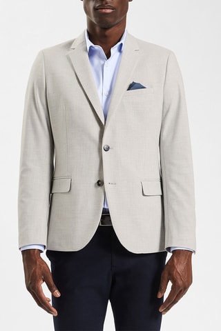 Chaqueta slim fit - Gris