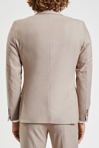 Chaqueta slim fit - Beige