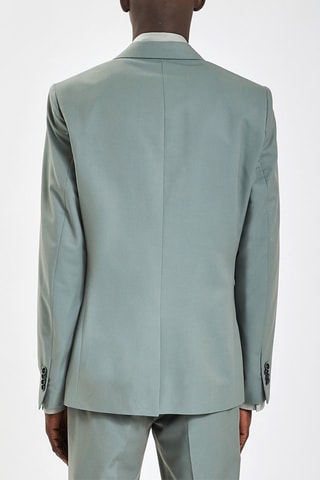 Chaqueta slim fit - Verde claro