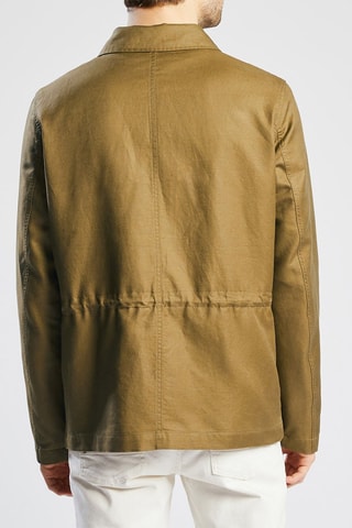 Chaqueta de lino - Beige