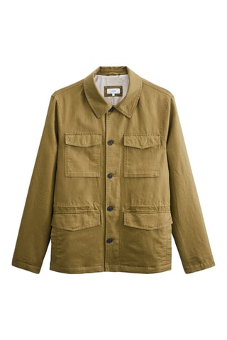 Chaqueta de lino - Beige