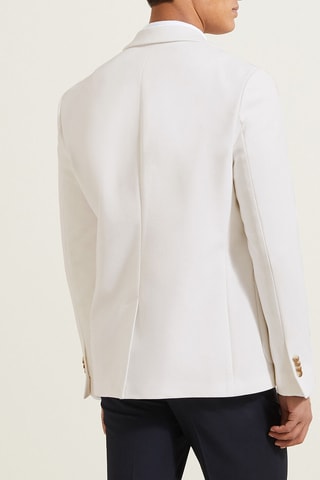 Chaqueta slim fit - Blanco