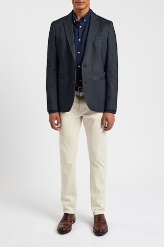 Chaqueta slim fit - Azul