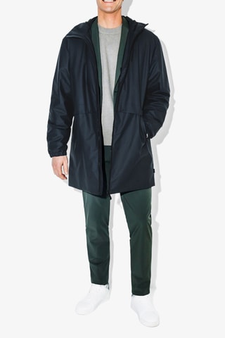 Chaqueta con capucha - Azul marino