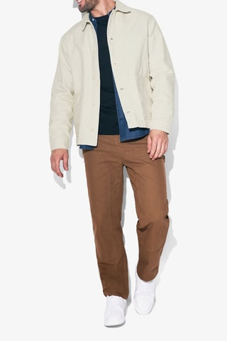 Chaqueta de algodón orgánico - Crudo