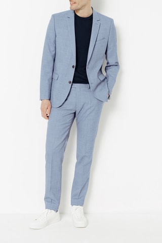 Chaqueta de traje - Celeste