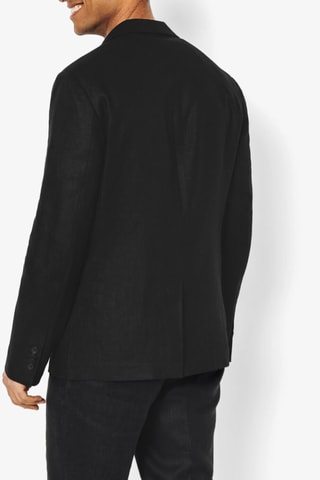 Chaqueta de traje de lino - Negro