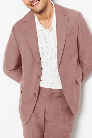 Chaqueta de lana - Rosa empolvado