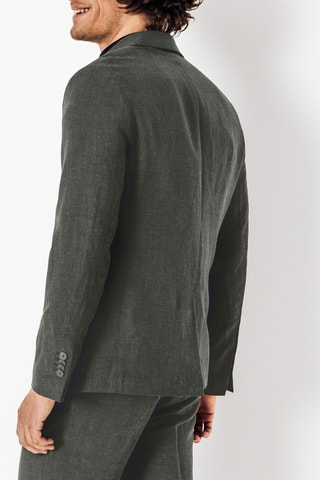 Chaqueta de lana - Verde oscuro
