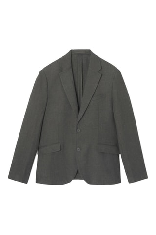 Chaqueta de lana - Verde oscuro