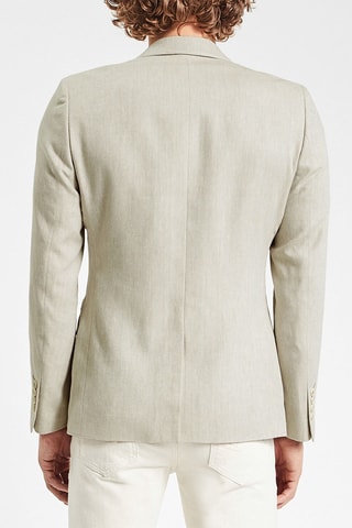 Chaqueta de lino - Beige