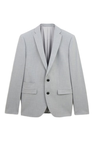 Chaqueta de traje - Gris claro