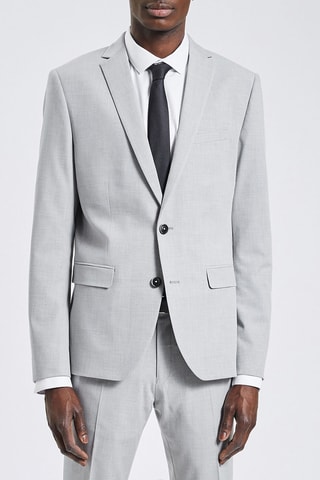 Chaqueta de traje - Gris claro