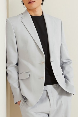 Chaqueta de traje - Gris claro