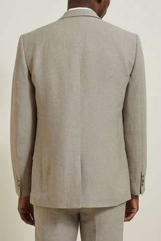 Chaqueta de traje de lino - Beige