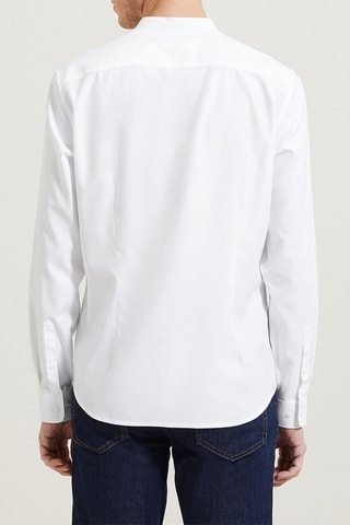 Camisa slim fit - Blanco