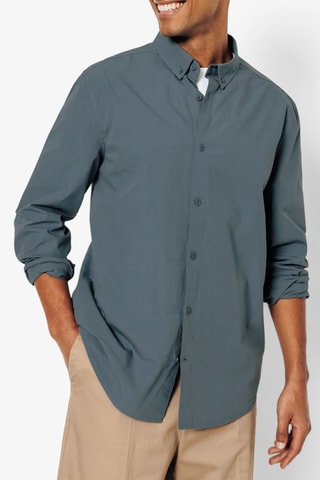 Camisa regular fit - Verde