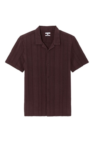 Camisa regular fit - Marrón oscuro