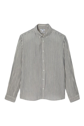 Camisa regular fit - Azul oscuro
