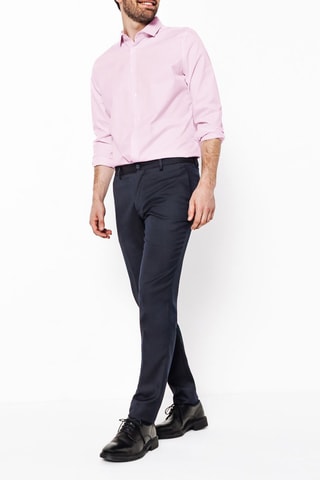 Camisa slim fit - Rosa