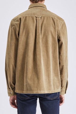 Sobrecamisa regular fit - Beige