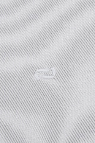 Polo regular fit de algodón orgánico - Gris claro