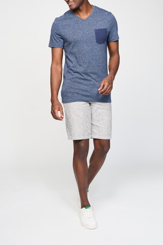 Camiseta - Azul marino jaspeado