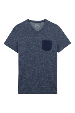 Camiseta - Azul marino jaspeado