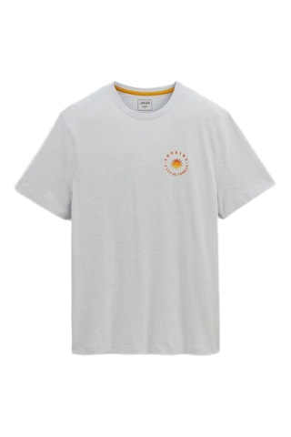 Camiseta de algodón orgánico Fête des pères - Azul